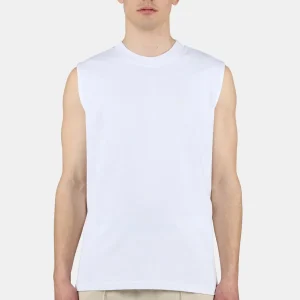 Signar Sleeveless Tee White Unbleached