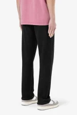 Signar Wide Rib Pants Washed Black White-1