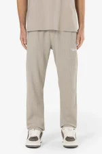 Signar Wide Rib Pants Washed Dark Stone White