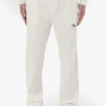 Signar Wide Rib Pants Washed Warm White Black