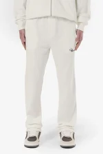 Signar Wide Rib Pants Washed Warm White Black