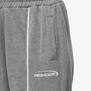 Silvi High Waisted Sweat Pants Deep Grey Melange-2