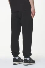 Smith Heavy Sweat Pants Vintage Washed Onyx Black-1