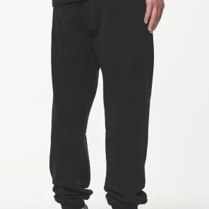Smith Heavy Sweat Pants Vintage Washed Onyx Black-1