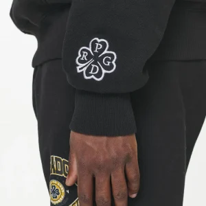 Smith Oversized Hoodie Vintage Washed Onyx Black-2