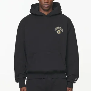 Smith Oversized Hoodie Vintage Washed Onyx Black