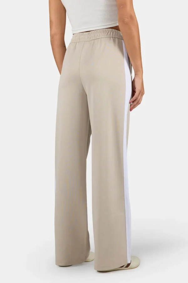 Soboya Track Pants Light Beige White-1