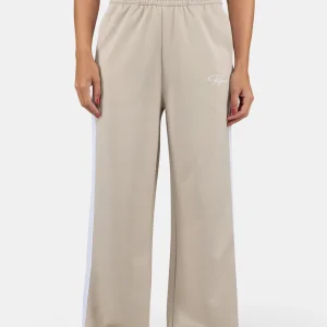 Soboya Track Pants Light Beige White