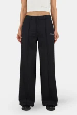 Solaya Suit Pants Black White