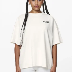 Sona Heavy Oversized Tee Washed Salty Cream