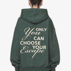 Sona Oversized Hoodie Washed Sage Green-1