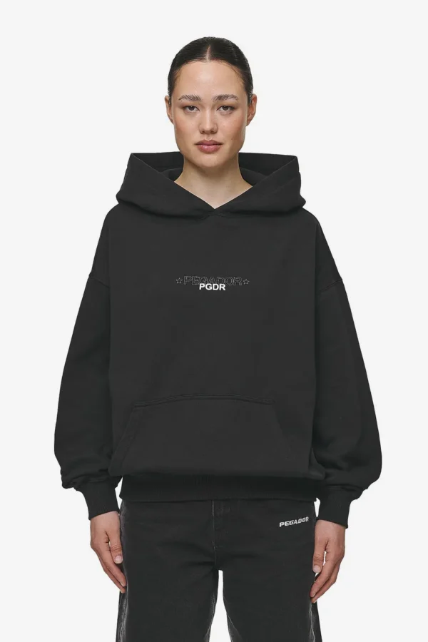 Sonia Oversized Hoodie Washed Black