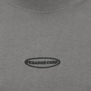 Sora Heavy Oversized Tee Washed Deep Grey-2