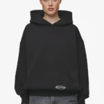 Sora Oversized Hoodie Washed Black