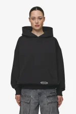 Sora Oversized Hoodie Washed Black