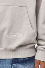 Sora Oversized Hoodie Washed Moon Grey-2