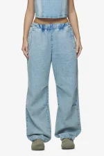 Soria Loose Fit Jeans Washed Pale Blue