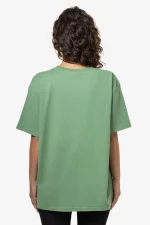 Stacy Oversized Tee Vintage Washed Cypress Green-