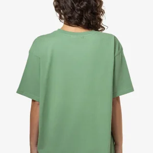 Stacy Oversized Tee Vintage Washed Cypress Green-