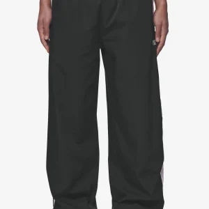Stow Wide Track Pants Black Bubblegum
