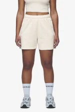 Sully High Waisted Shorts Washed Coast Sand White Gum