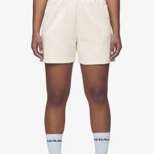 Sully High Waisted Shorts Washed Coast Sand White Gum