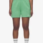 Sully High Waisted Shorts Washed Peppermint Green White Gum