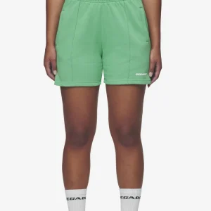 Sully High Waisted Shorts Washed Peppermint Green White Gum
