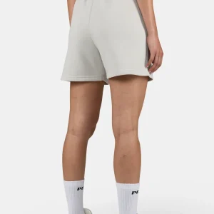 Sully High Waisted Shorts Washed Pure Grey White-1