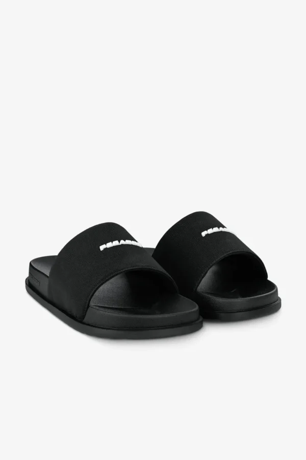 Suna Slide Black White