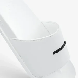 Suna Slide White Black-1