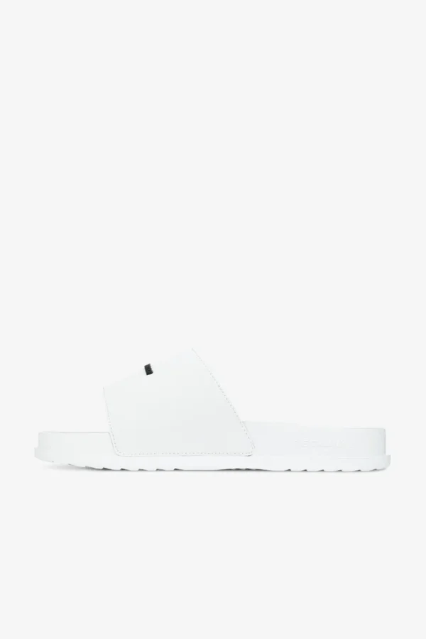Suna Slide White Black-6