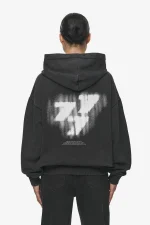 Suta Oversized Hoodie Vintage Black-1