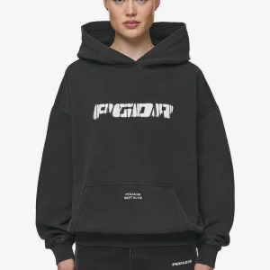 Suta Oversized Hoodie Vintage Black