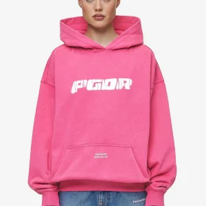 Suta Oversized Hoodie Vintage Digital Pink-1