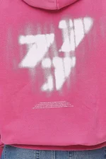 Suta Oversized Hoodie Vintage Digital Pink-2