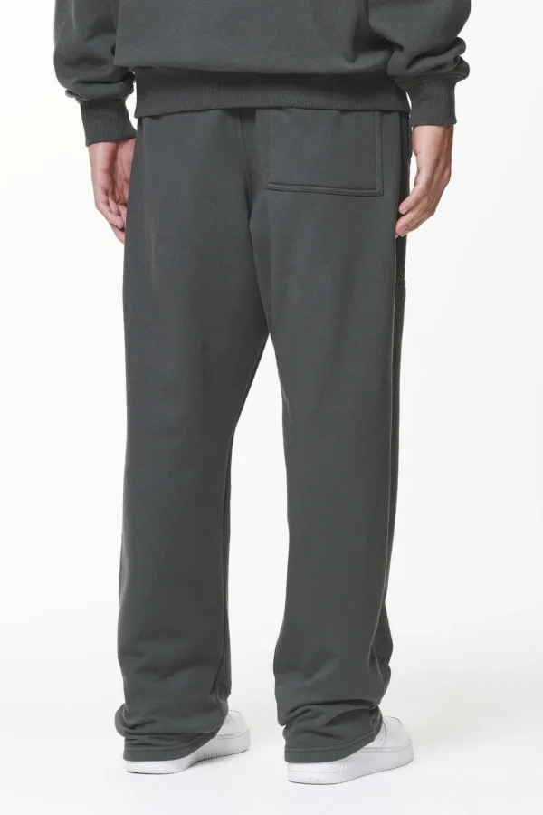 Tacona Carpenter Sweat Pants Washed Volcano Grey-1
