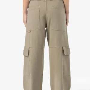 Taily Super Baggy Cargo Jeans Desert Taupe-1