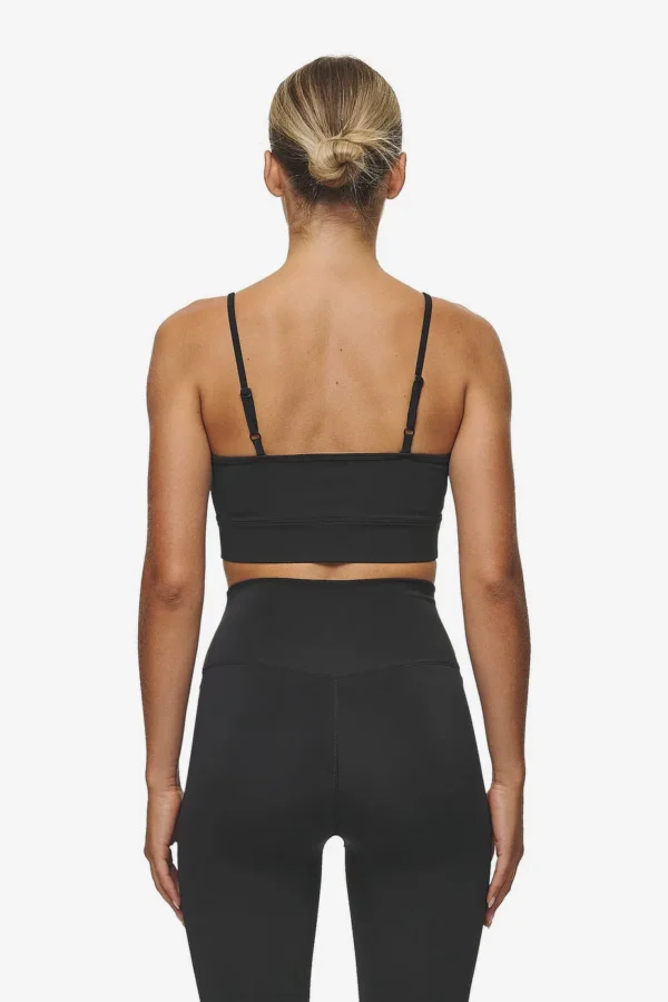 Taja Sport Bra Black White-1