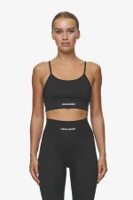 Taja Sport Bra Black White