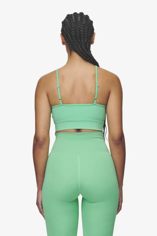 Taja Sport Bra Peppermint Green White-1