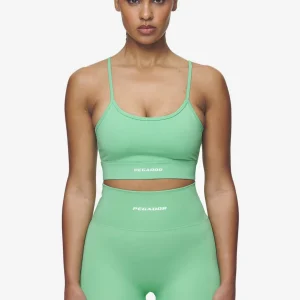Taja Sport Bra Peppermint Green White