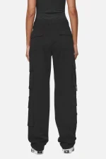 Tanami Wide Cargo Pants Black-1
