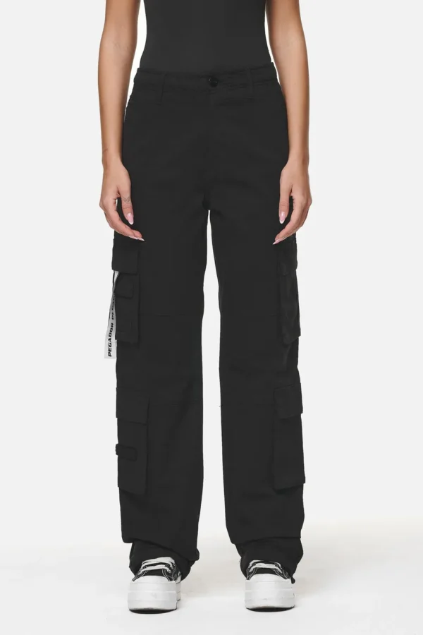 Tanami Wide Cargo Pants Black