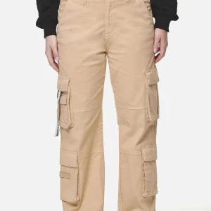 Tanami Wide Cargo Pants Washed Safari Sand