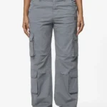 Tanum Wide Cargo Pants Anthracite Grey
