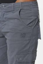 Tanum Wide Cargo Pants Anthracite Grey-2