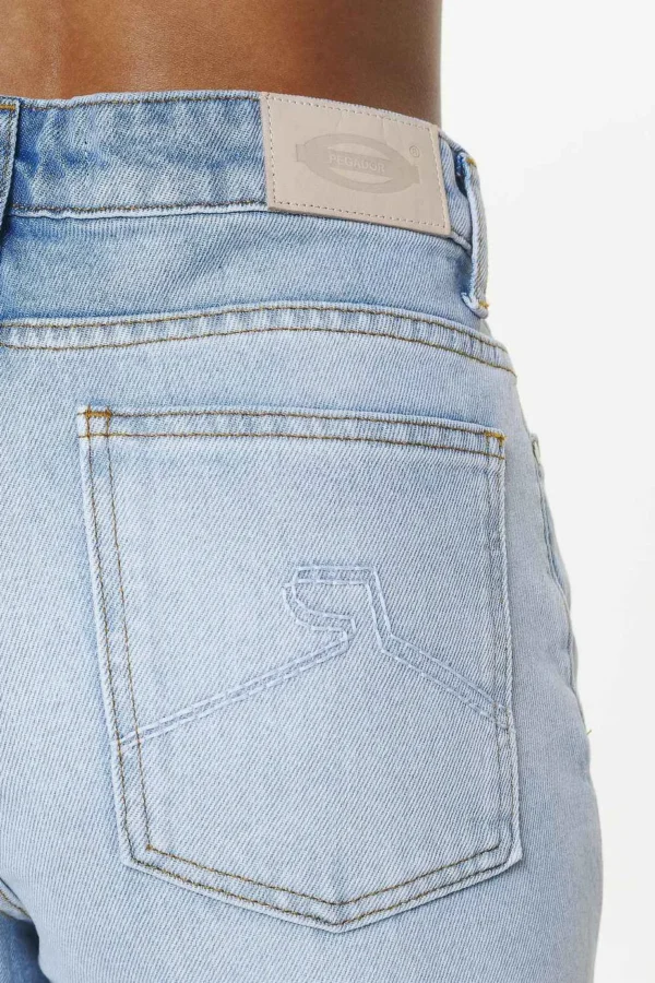 Terrance Wide Jeans Washed Light Blue-3