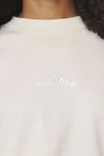 Thames Heavy Oversized Tee Vintage Washed Bone White-2