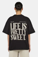 Tinca Heavy Oversized Tee Washed Black-1